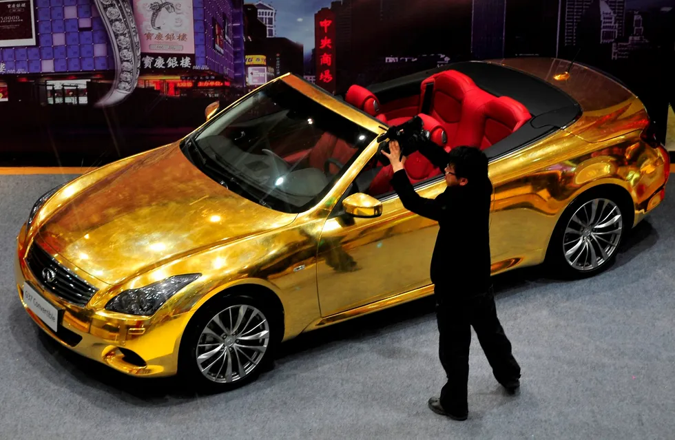 Valutasjokket kan gå ut over luksusforbruket i Kina. Foto: China Daily/Reuters/NTB scanpix