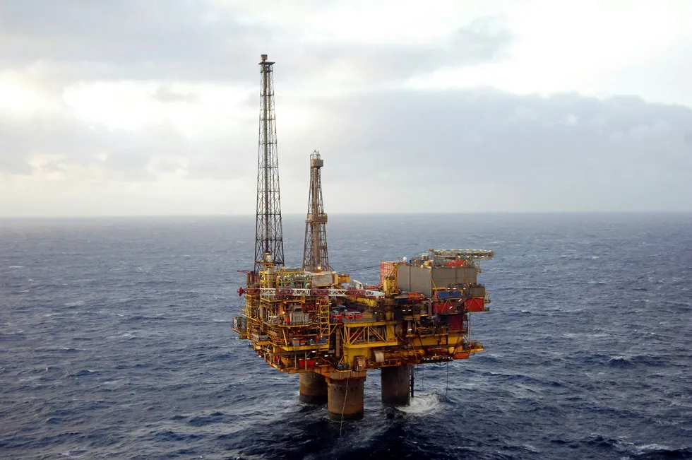 Decommissioned: Shell's Brent Delta Platform in the northern North Sea