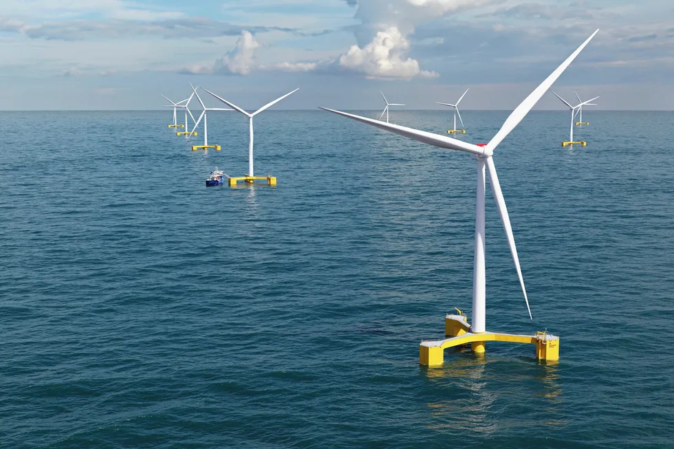 Principle Power unveils centre-column platform designs as floating wind ...