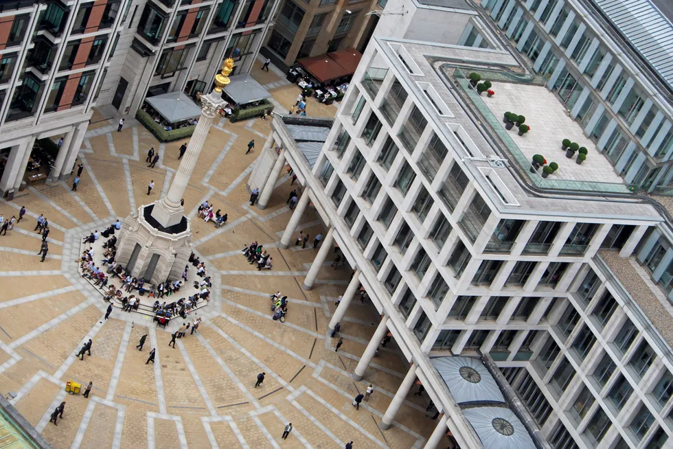 The London Stock Exchange is located at Paternoster Square.