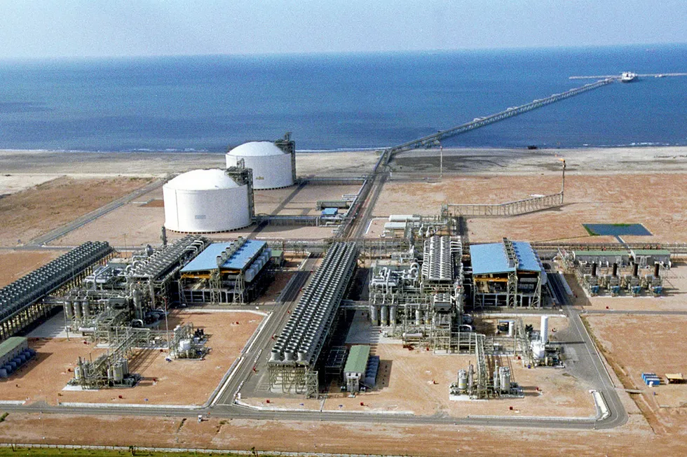 Paused: LNG facilities at Idku gas hub