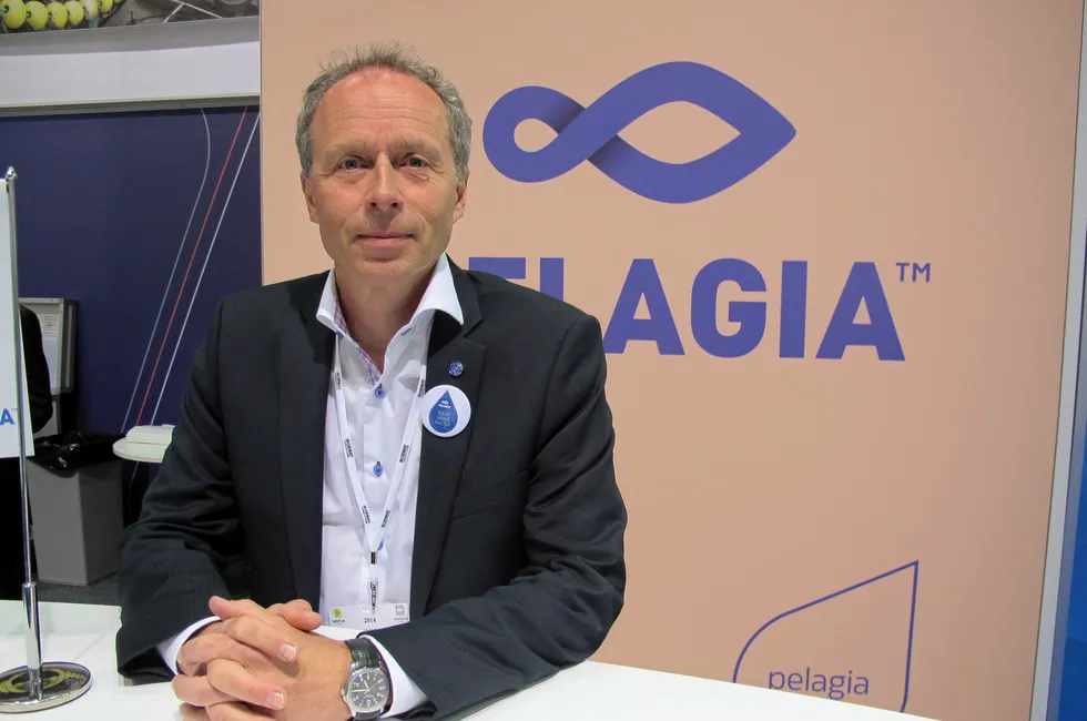 Pelagia is a 50-50 joint venture between Norwegian salmon and fisheries groups Austevoll Seafood and Kvefi, headed by Egil Magne Haugstad (pictured).
