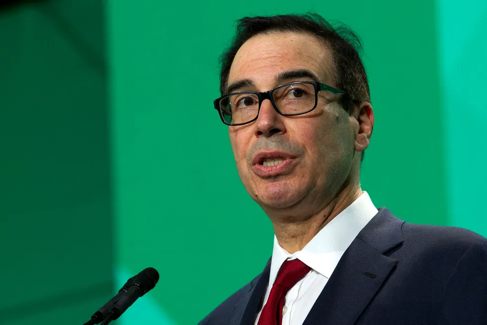 Presidentens selvangivelser vil ikke bli frigitt, ifølge USAs finansminister Steven Mnuchin.