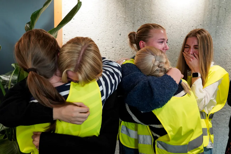 Det var stor skuffelse å se blant de berørte elevene, etter at Fylkestinget Innlandet besluttet å legge ned 730 elevplasser på små skoler.