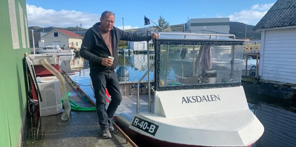 Geir Aksdal er nylig ferdig med årets leppefiskfiske. Han forteller om god gjenvekst på bestandene.