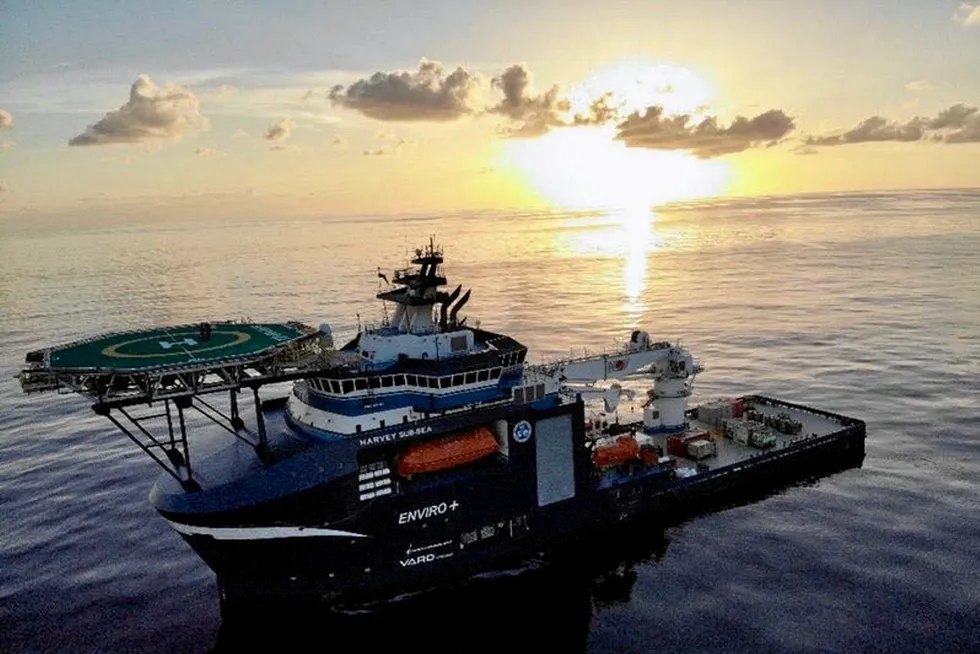 Harvey Sub-Sea: one OSV in Harvey Gulf's fleet