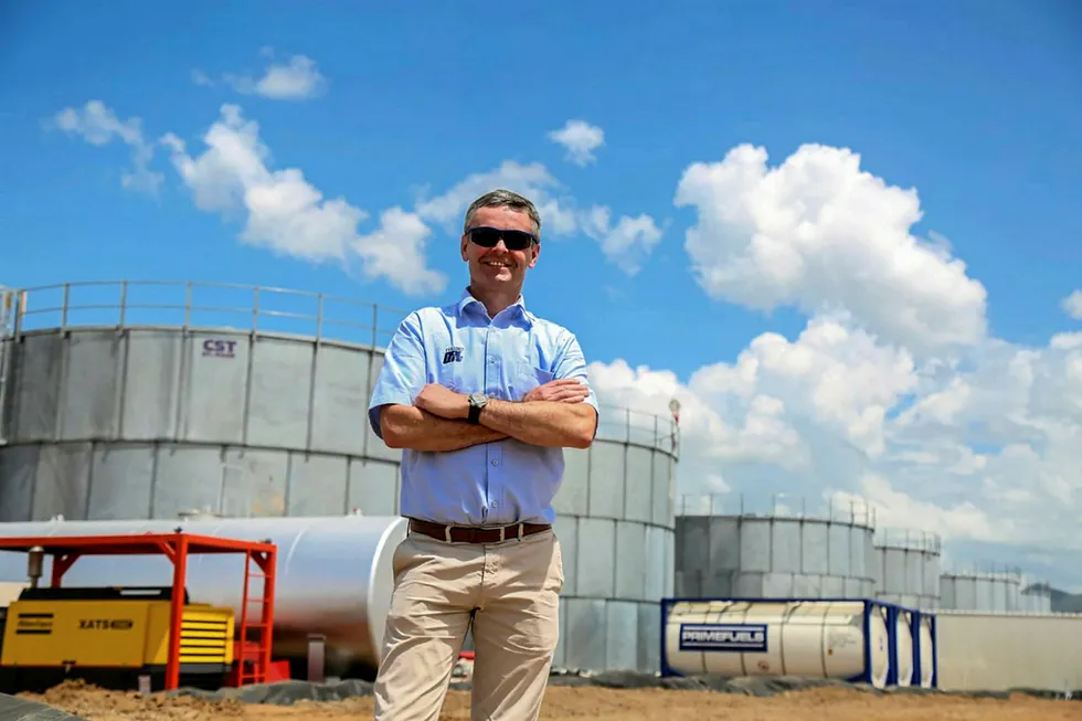 Tackling the issues: Tullow Oil chief executive Paul McDade