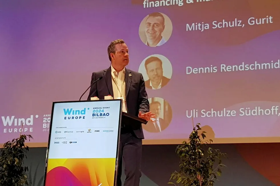 Enercon chief commercial officer Uli Schulze Südhoff.