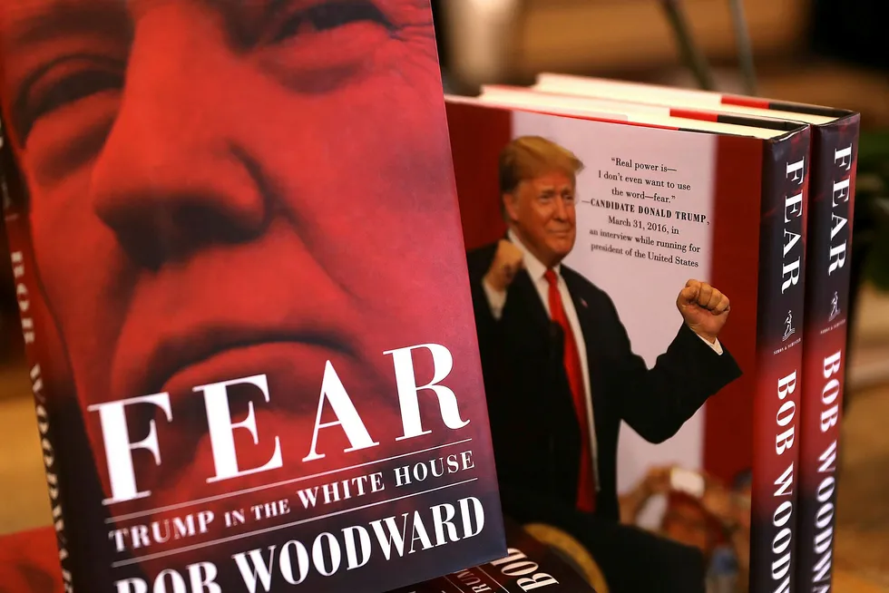 Bob Woodwards bok om Donald Trump går unna som varmt hvetebrød.
