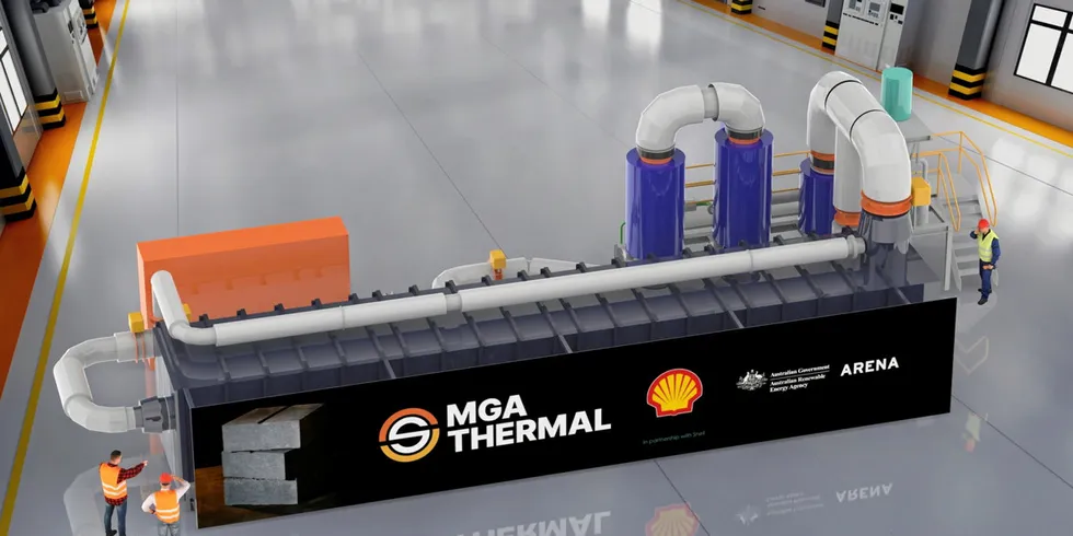 MGA Thermal technology is backed by Shell.