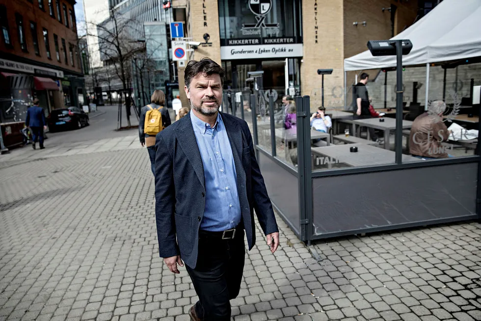 Førstestatsadvokat Hans Christian Koss i Økokrim har tatt ut tiltale mot to personer for markedsmanipulasjon i obligasjonsmarkedet. Foto: Aleksander Nordahl