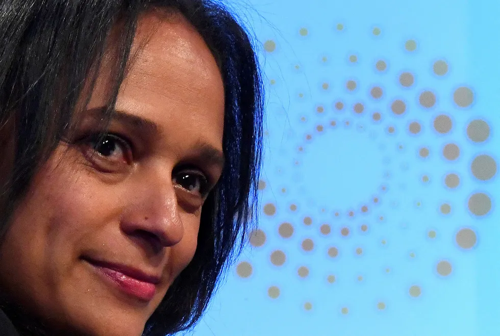 Luanda Papers: an associate of Isabel dos Santos (above) has been found dead in Lisbon, shortly after both were provisionally charged by Angola's attorney general