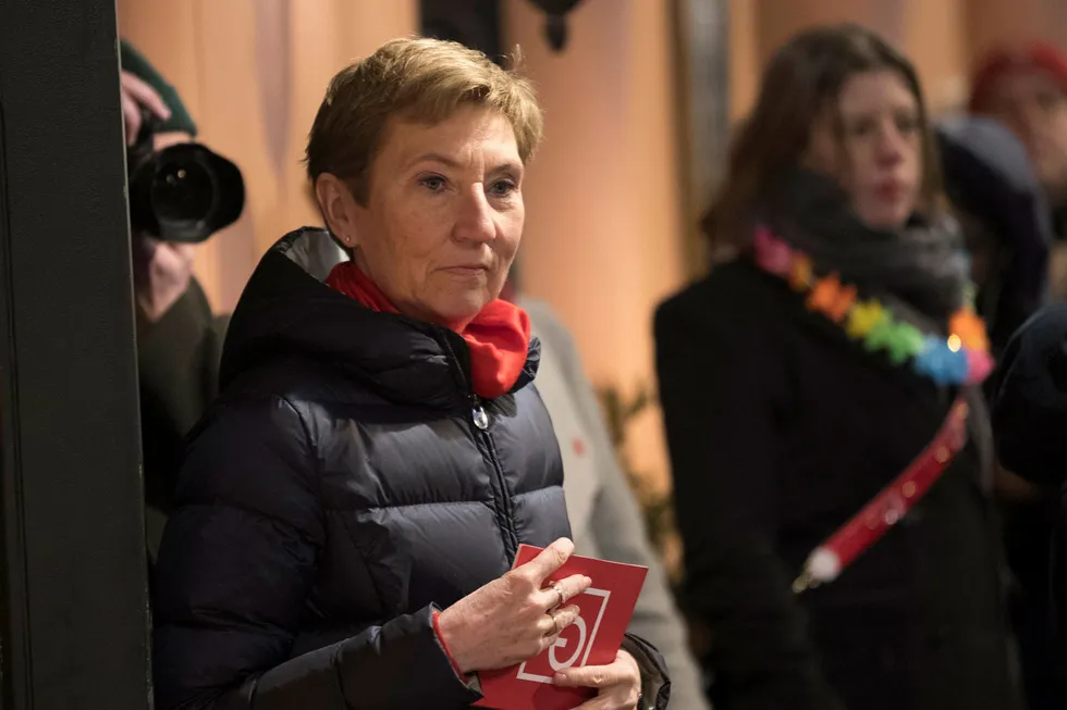 LOs nestleder Peggy Hessen Følsvik vil kjempe mot au-pair-ordningen, og langer ut mot Venstre og Krf som støtter ordningen. Foto: Berit Roald / NTB scanpix