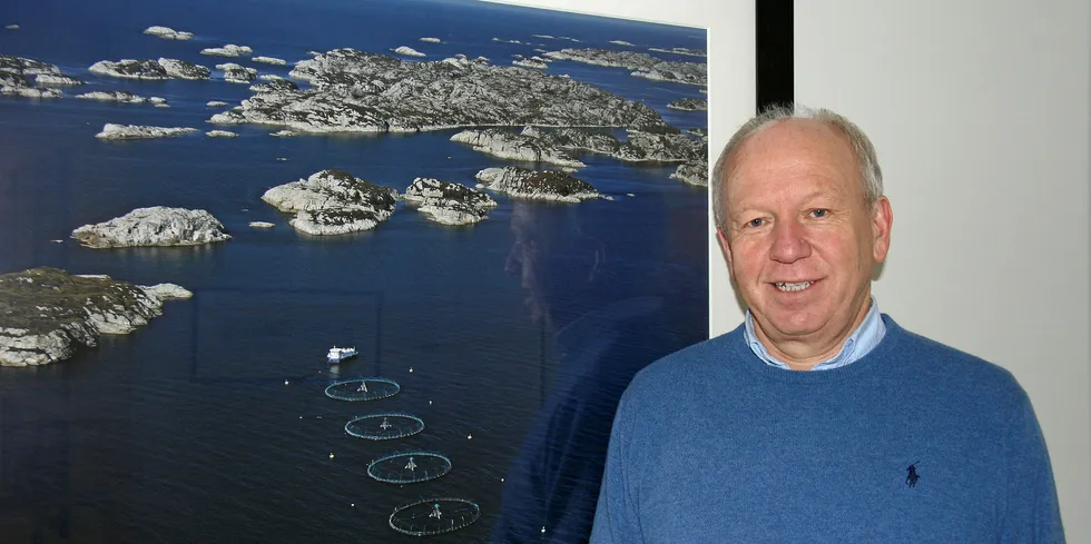 Vinnar: Konsernsjef Olav Svendsen i Bremnes Seashore er kåra til Årets namn i norsk sjømatnæring av lesarane til IntraFish og Fiskeribladet.