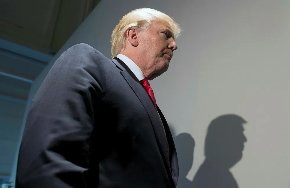 USAs president Donald Trump kan gå en riksrettssak i møte. Foto: Saul Loeb/AFP/NTB Scanpix