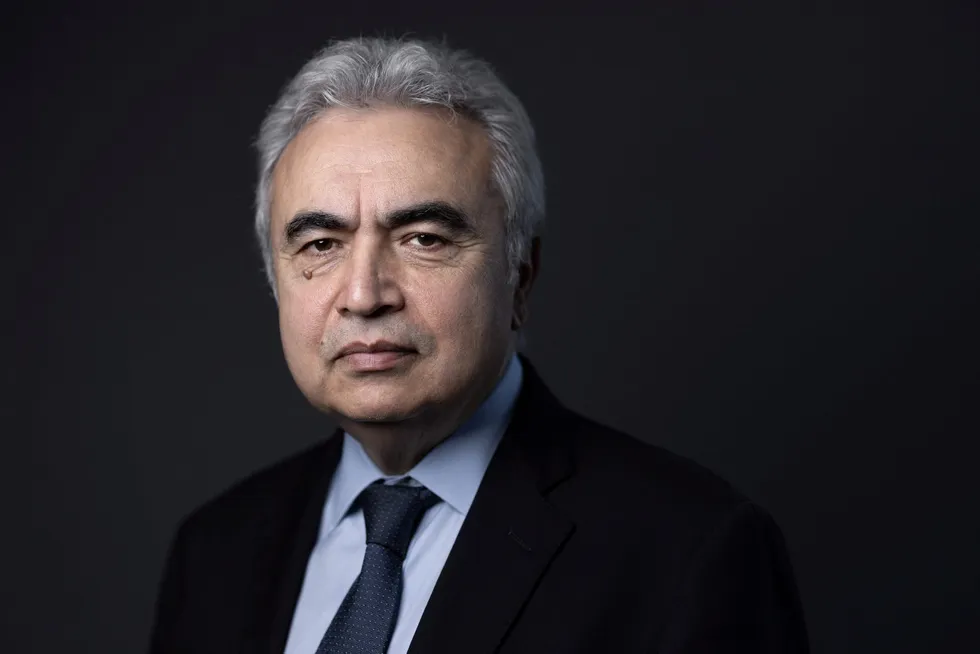 Outlook: International Energy Agency executive director Fatih Birol