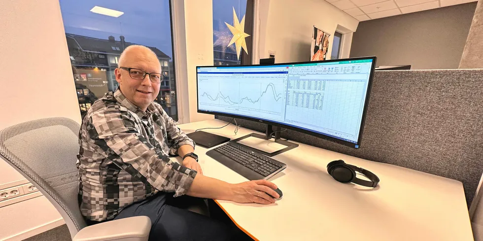 Analytiker Paul T. Aandahl i Norges sjømatråd.