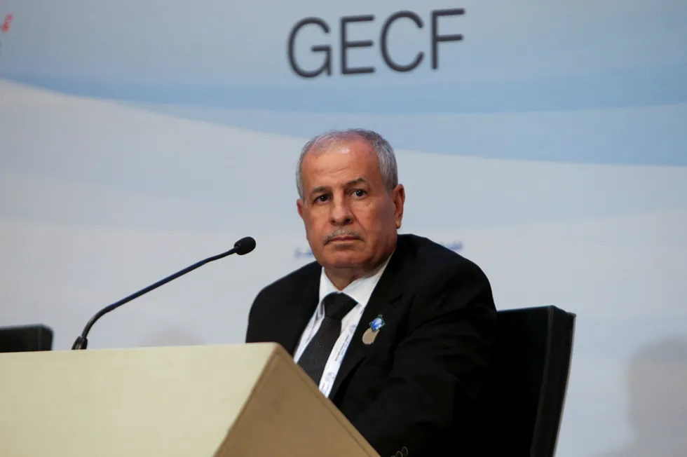 Sonatrach chief executive Rachid Hachichi.