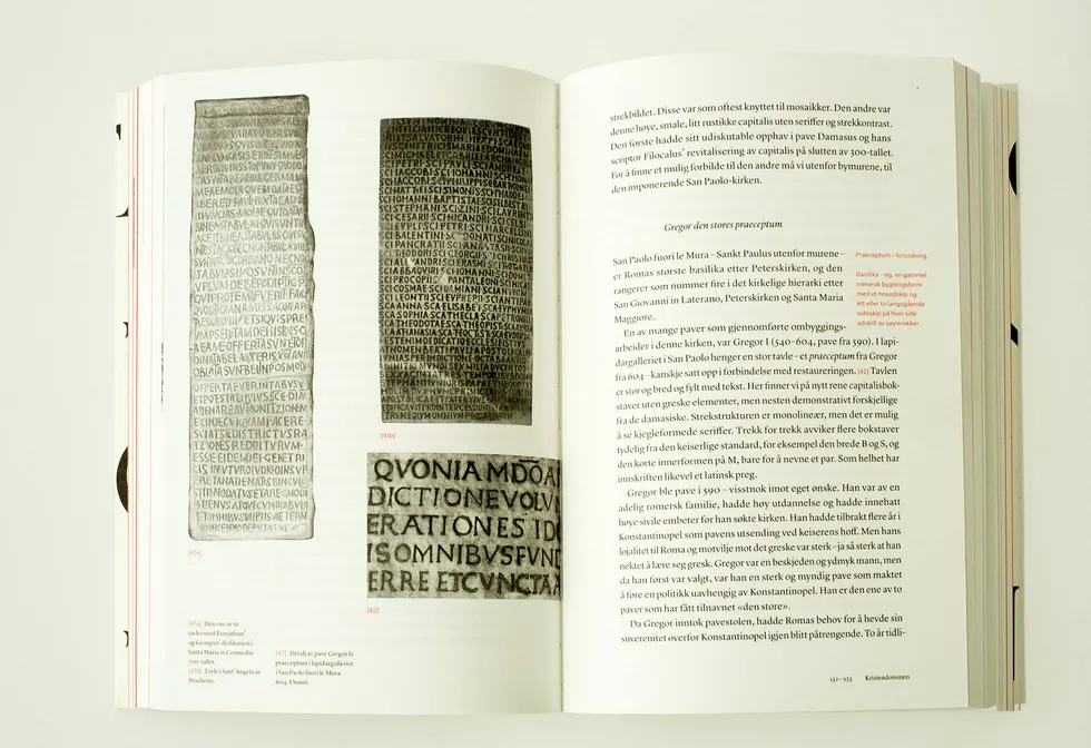 Typografigodteri. Med «Bokstavene i historien» melder Øyvin Rannem seg på i den ypperste sakprosaeliten. Foto: Jan Johannessen