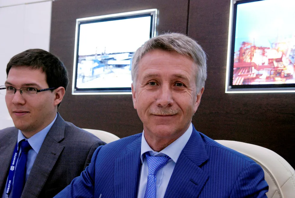 Novatek chairman Leonid Mikhelson at WGC 2015 in Paris. Received June 2015. Photo: VLADIMIR AFANASIEV