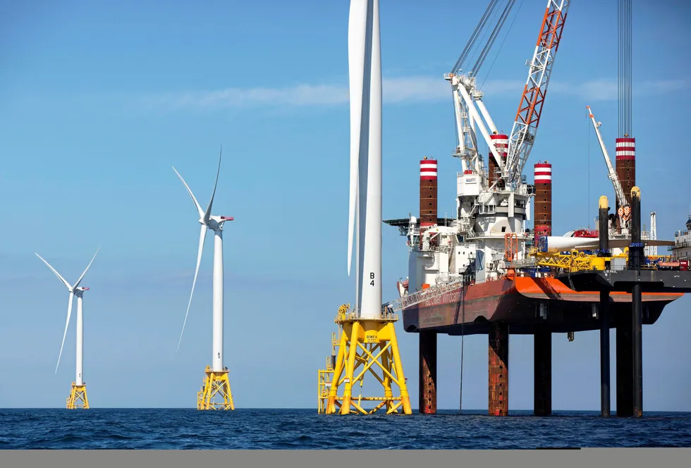 US target: President Joe Biden has set the goal to scale up domestic offshore wind to 30GW gigawatts by 2030