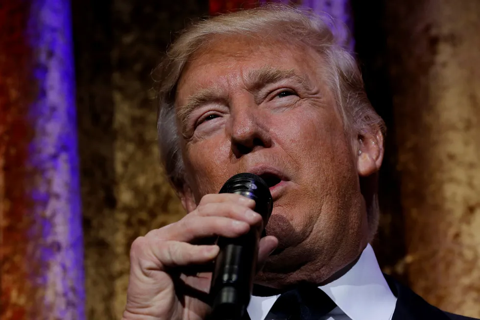Donald Trump har minimal tro på meningsmålinger. Foto: Jonathan Ernst/Reuters/NTB scanpix