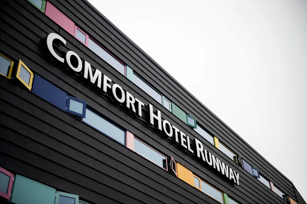 Comfort Hotel Runway er et av karantenehotellene ved Gardermoen for innreisende til Norge.