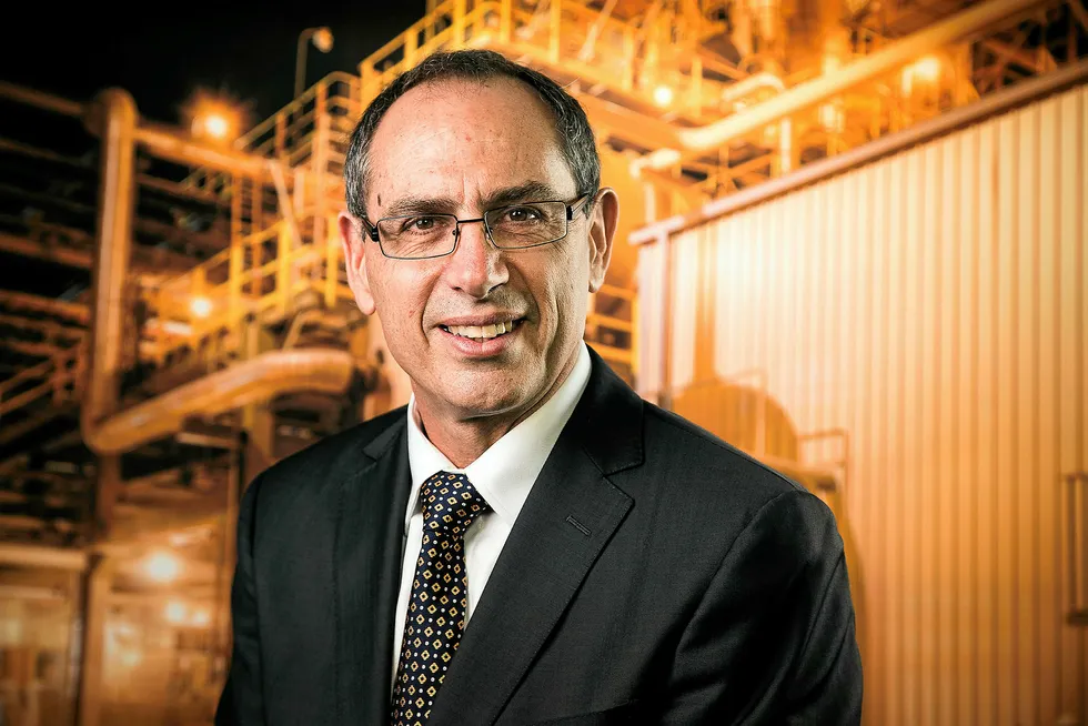 Indian award: WorleyParsons chief executive Andrew Wood