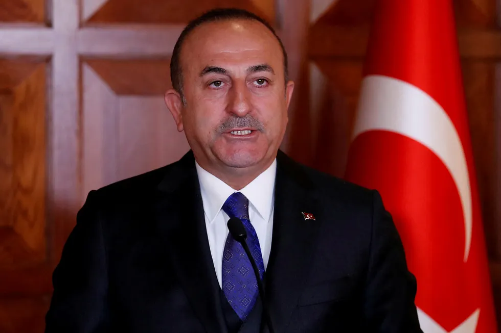 Dispute: Turkish Foreign Minister Mevlut Cavusoglu