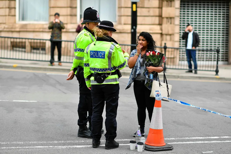 Angrepet i Manchester er det dødeligste angrepet siden buss- og undergrundsterroren i London i 2005, der 56 døde og 700 ble skadet. Foto: Ben Stansall/AFP Photo/NTB Scanpix