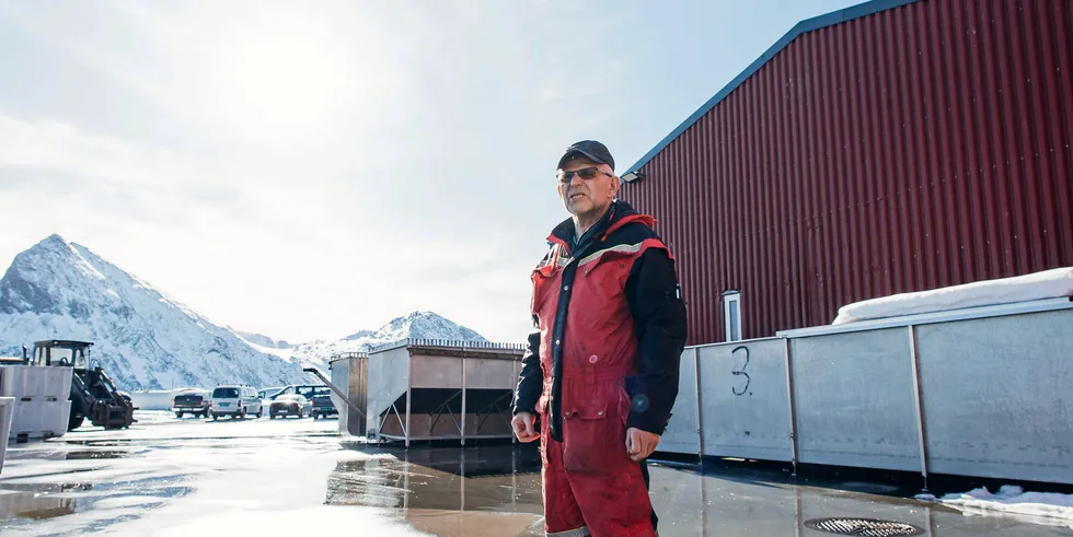Kristian Gjertsen, daglig leder ved Bjørn Gjertsen AS på Fredvang, merker kvotenedgangen på torsk godt. Årets sesong har vært ekstremt kort.