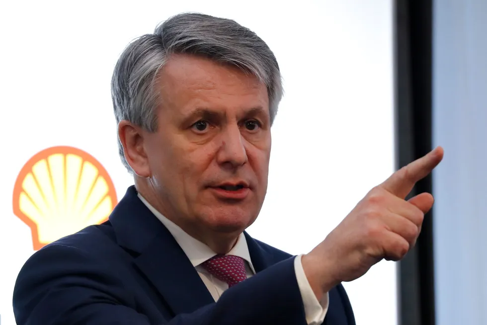 Shell chief: Ben van Beurden has said the energy transition will be the single largest technological revolution of this time