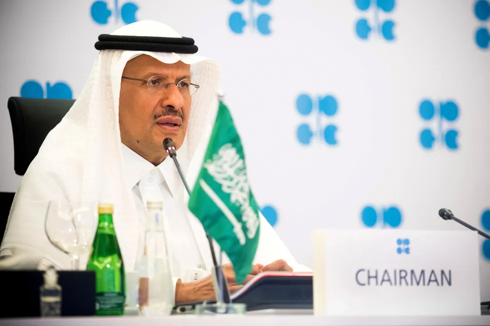 Steady moves: Saudi Arabia's Energy Minister Prince Abdulaziz bin Salman