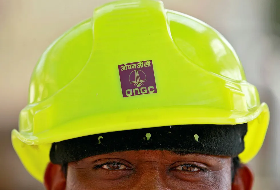 Fields in good hands: an ONGC technician in India