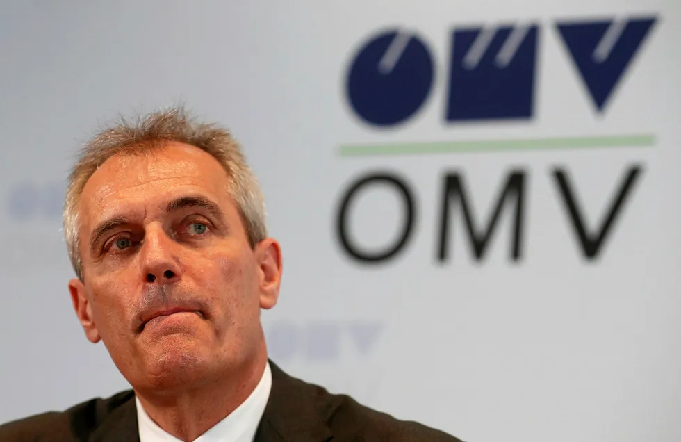 Portfolio shift: Chief executive of Austrian energy group OMV, Rainer Seele