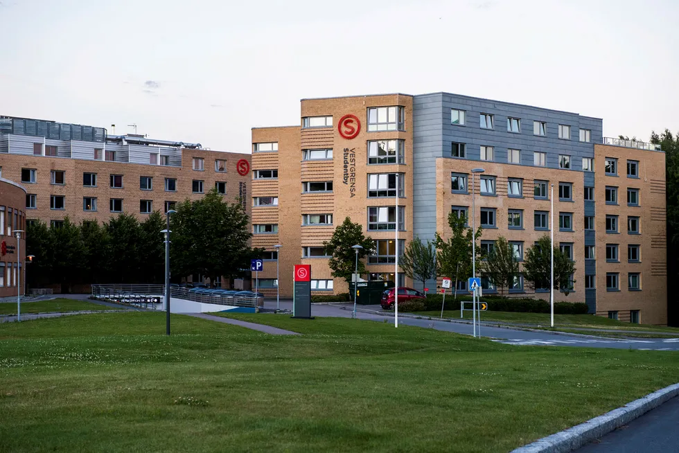 Vestgrensa studentby på Gaustad er blant de nyeste studentboligene i Oslo.