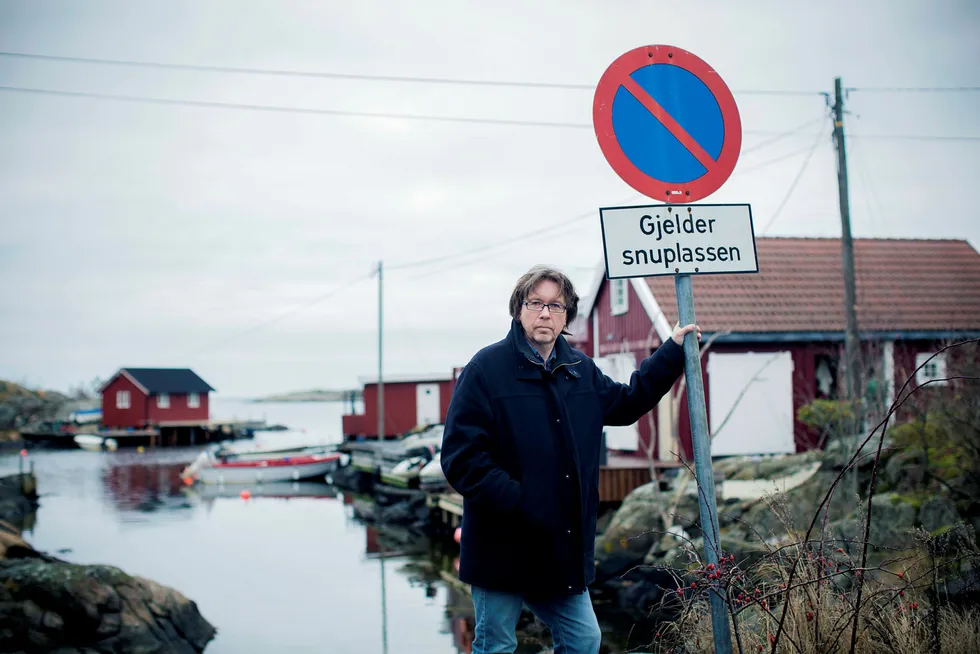 Baard Johannessen anker til Høyesterett for å beholde et patent for behandlings av oppdrettslaks mot lakselus. Foto: Tomm W. Christiansen