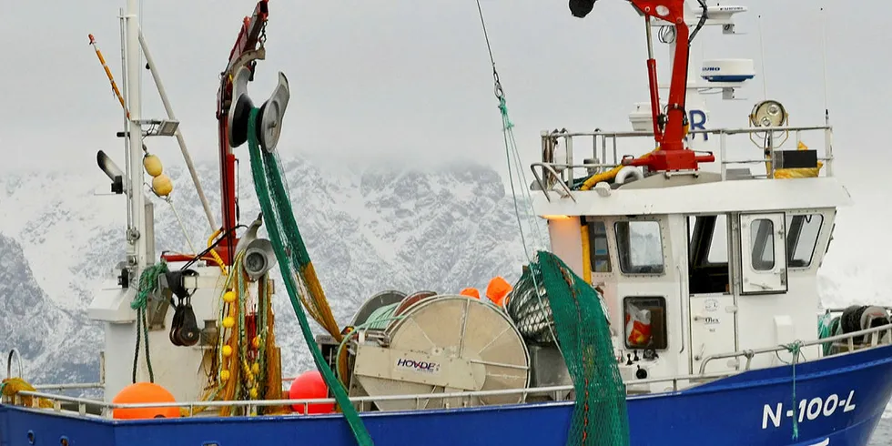 SNURREVAD: «Lovundværing» i fiske på Lofothavet.