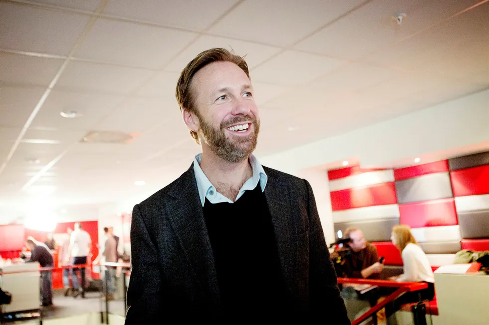 Thomas Giertsen beholder aksjene i Feelgood. Foto: Thomas Winje Øijord / NTB Scanpix