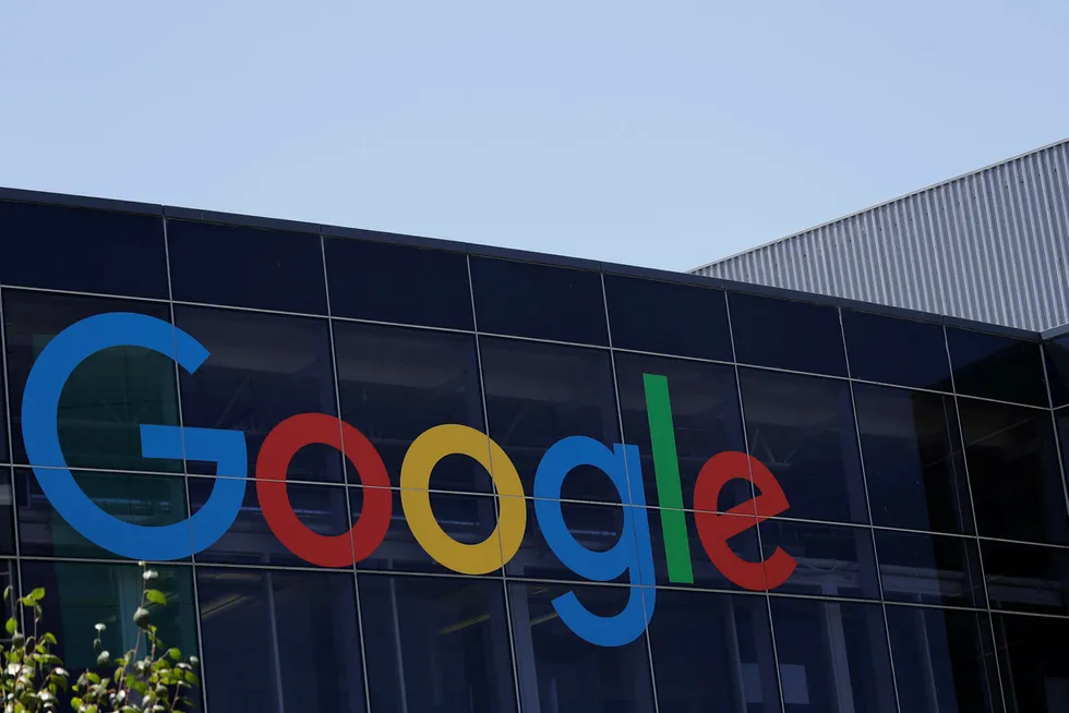 Googles amerikanske selskap får bot. Her fra hovedkontoret i California.