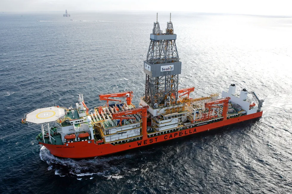Success: the drillship West Capella drilled Harbour Energy's Timpan discovery well