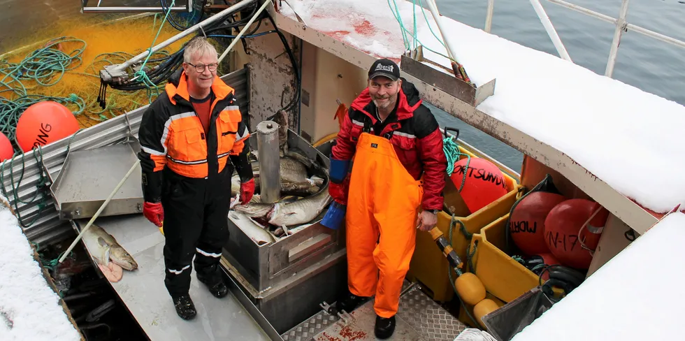 Fiskerne Sigbjørn og Eivind Nilsen kan snart miste kokfisken sin. I alle fall dersom myndighetene får viljen sin.