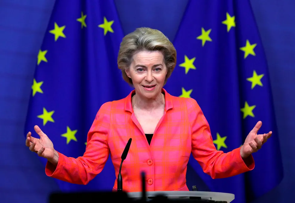 Ursula von der Leyen, Europakommisjonens president, ønsker å styrke den geopolitiske posisjonen til Europa.