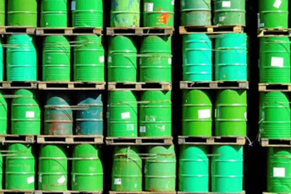 Well stocked: oil down on oversupply fears