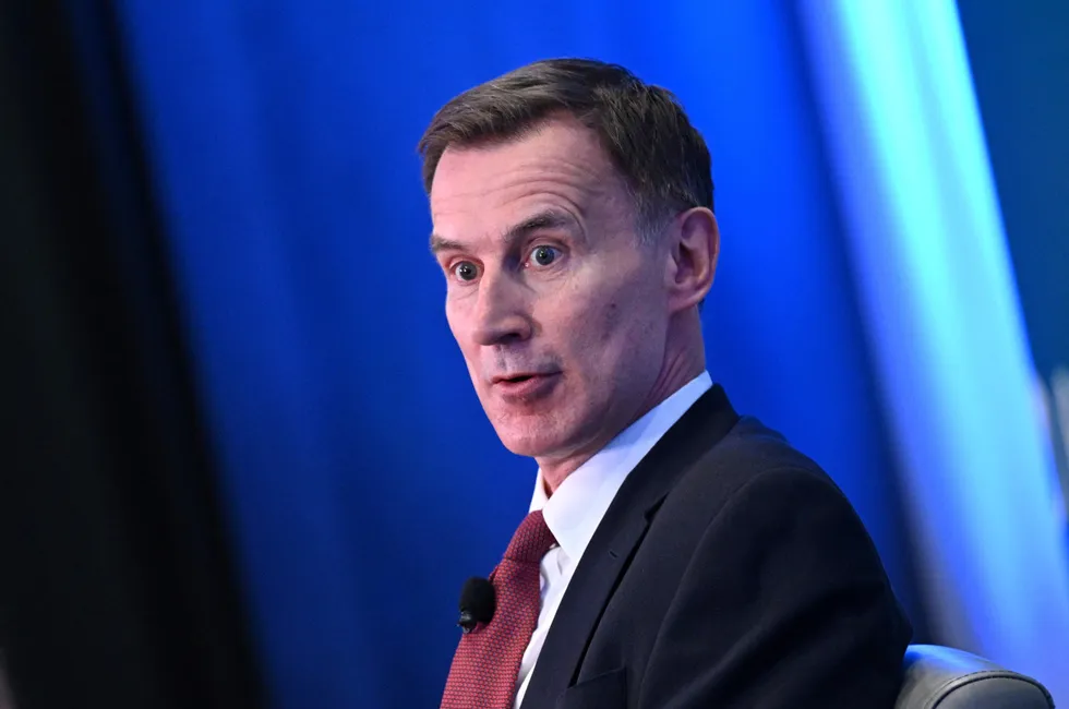 UK Chancellor of the Exchequer Jeremy Hunt has overal responsibility for the work of the sanctions regulator Ofsi.