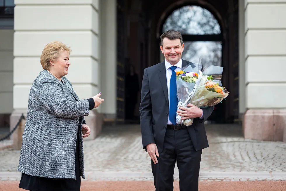 Tor Mikkel Wara er landets nye justisminister. Foto: Gunnar Lier