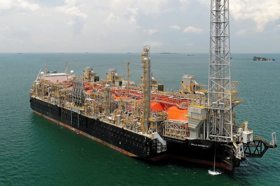 Second life: the Golar Hilli Episeyo was converted from an ageing LNG carrier to a floating LNG liquefaction facility