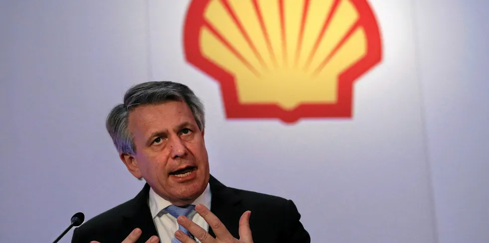 Shell CEO Ben van Beurden.