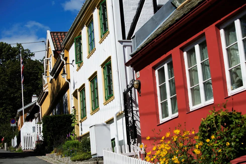 Boligprisene i Oslo steg 0,6 prosent i april. Foto: Thomas T. Kleiven