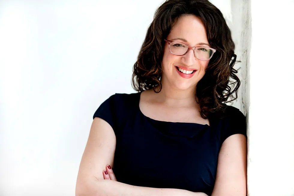 Amy Webb, fremtidsforsker, forfatter og grunnlegger av Webbmedia Group. Foto: Mary Gardella